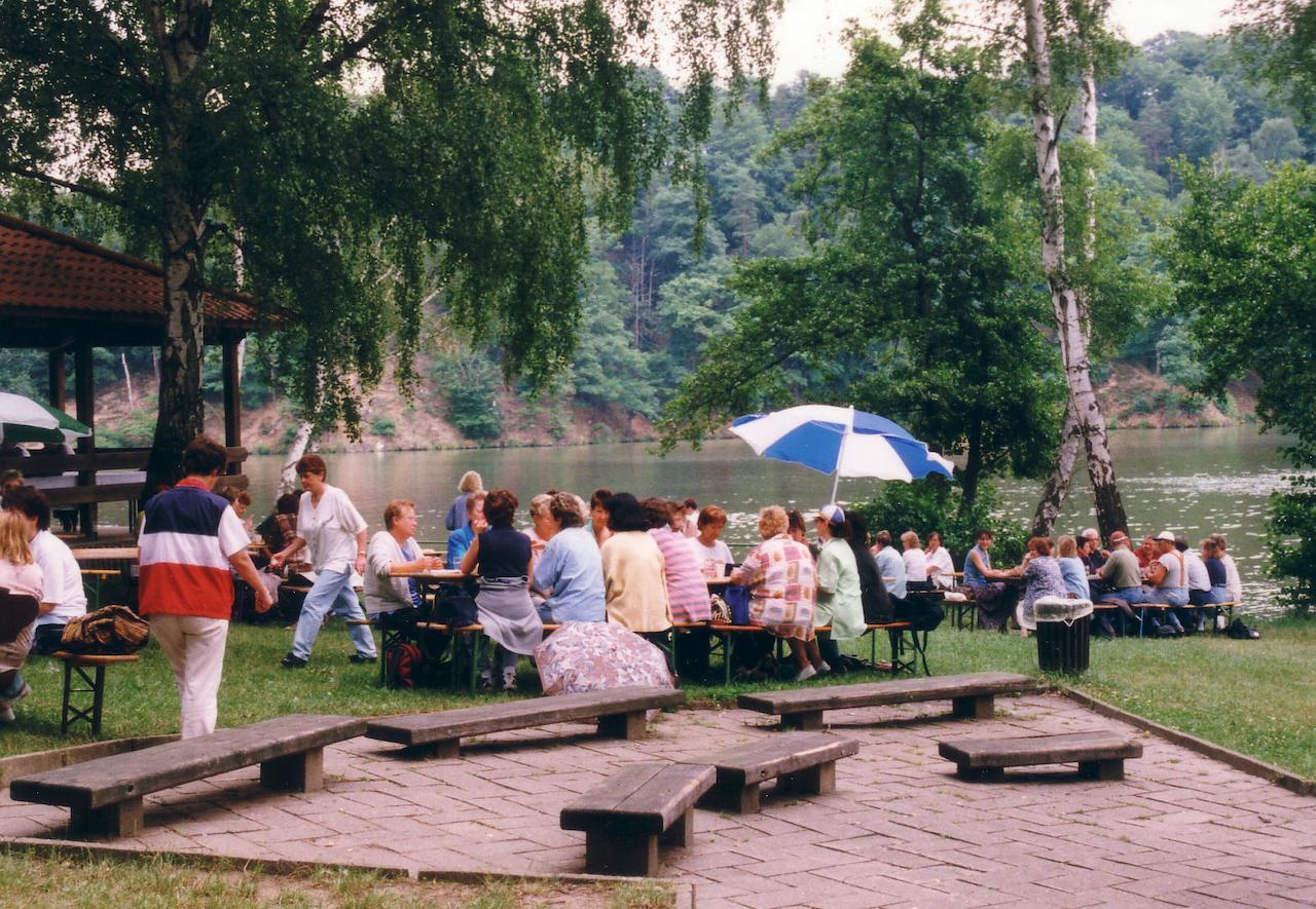 Hotel Restaurant Am Kriebsteinsee Exterior foto
